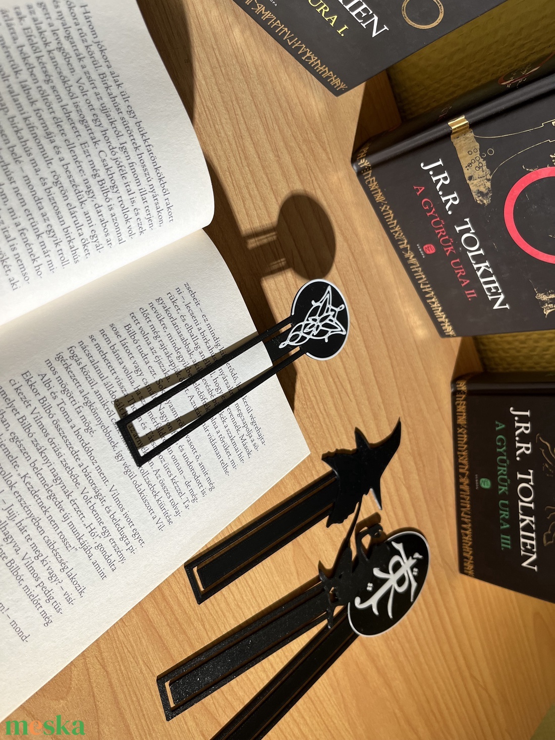 Gyűrűk Ura könyvjelző szett - könyv & zene - könyvjelző - Meska.hu