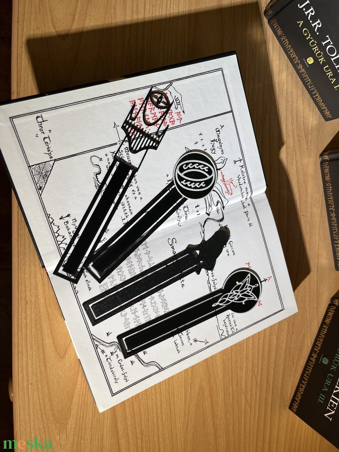 Gyűrűk Ura könyvjelző szett - könyv & zene - könyvjelző - Meska.hu