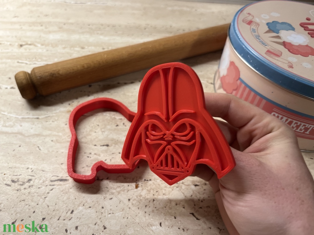 Darth Vader Sütikiszúró - otthon & életmód - konyhafelszerelés, tálalás - sütés, főzés - sütikiszúró - Meska.hu