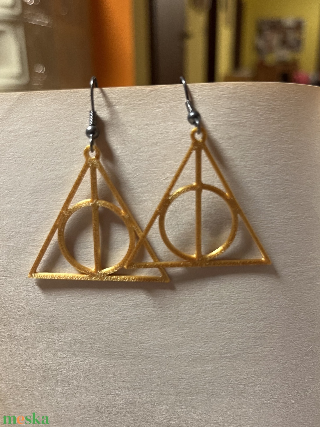 Harry Potter fülbevaló - ékszer - fülbevaló - lógó fülbevaló - Meska.hu