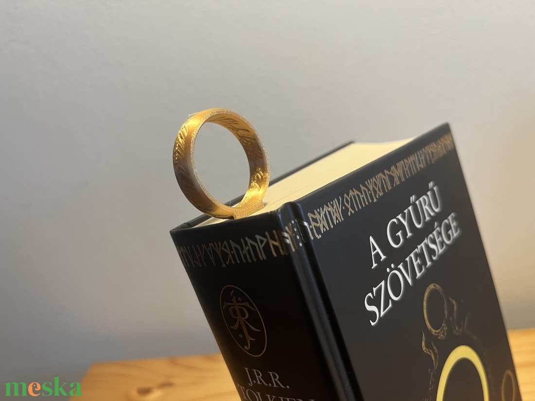 Gyűrűk Ura könyvjelző - könyv & zene - könyvjelző - Meska.hu