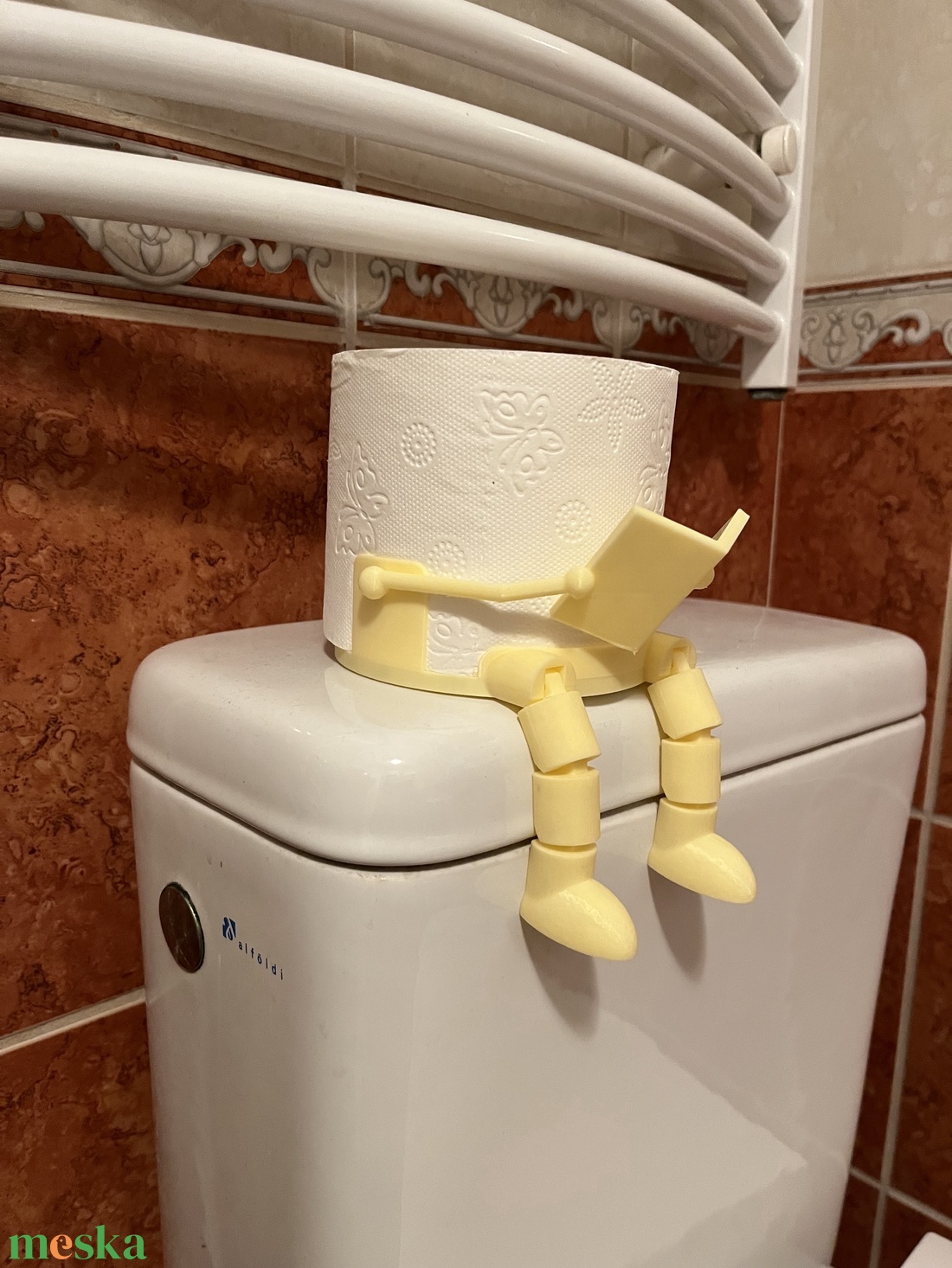 Vicces WC-papírtartó - otthon & életmód - fürdőszoba - fürdőszobai dekoráció - Meska.hu