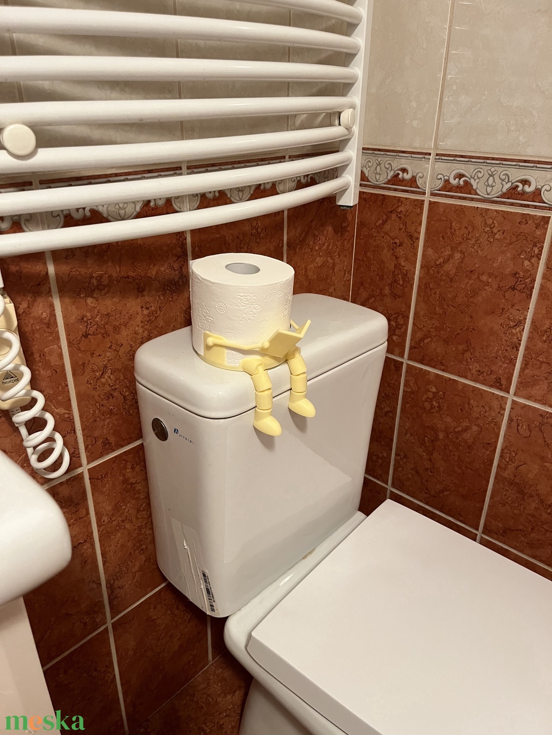 Vicces WC-papírtartó - otthon & életmód - fürdőszoba - fürdőszobai dekoráció - Meska.hu