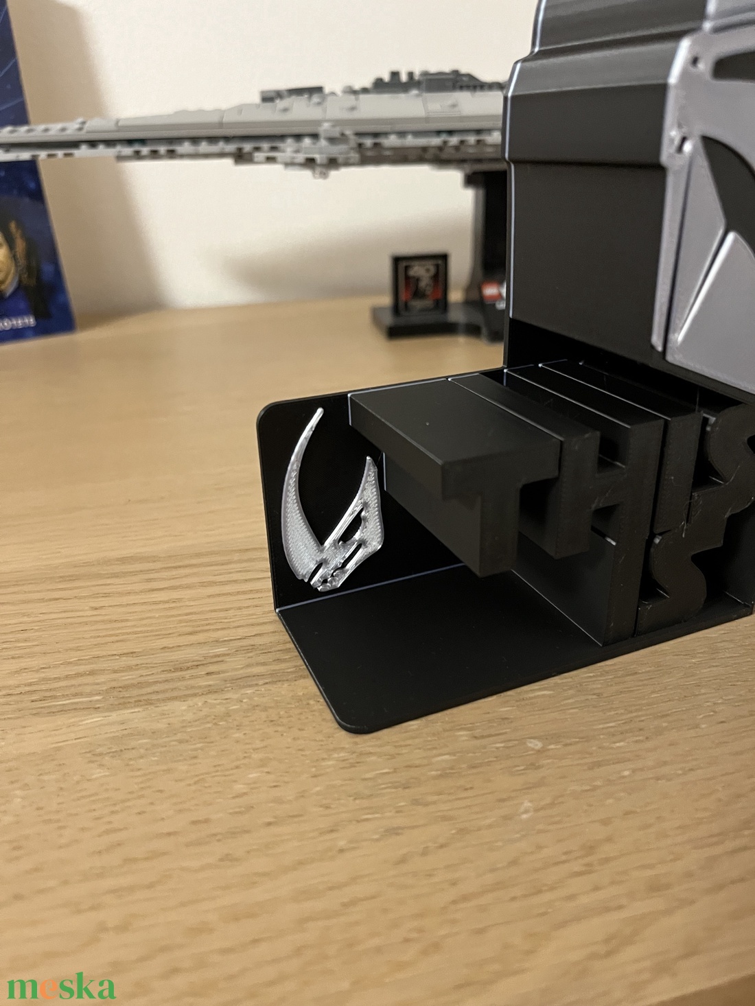 Mandalorian Könyvtámasz - otthon & életmód - dekoráció - asztal és polc dekoráció - könyvtámasz - Meska.hu