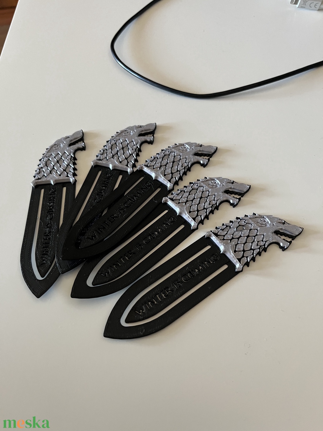 Trónok harca könyvjelző szett - könyv & zene - könyvjelző - Meska.hu