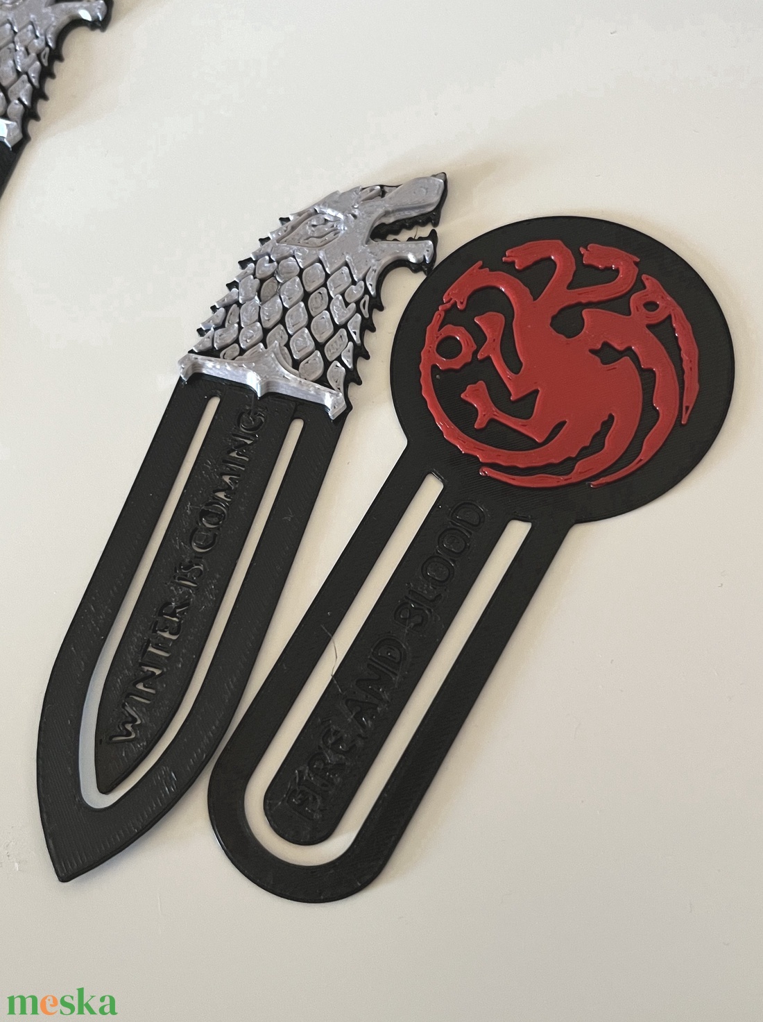 Trónok harca könyvjelző szett - könyv & zene - könyvjelző - Meska.hu