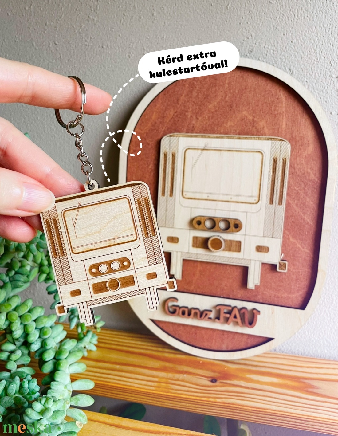 Kisföldalatti M1 metró - GANZ FAV lézervágott falikép - retro járművek - otthon & életmód - dekoráció - kép & falikép - 3d képek - Meska.hu