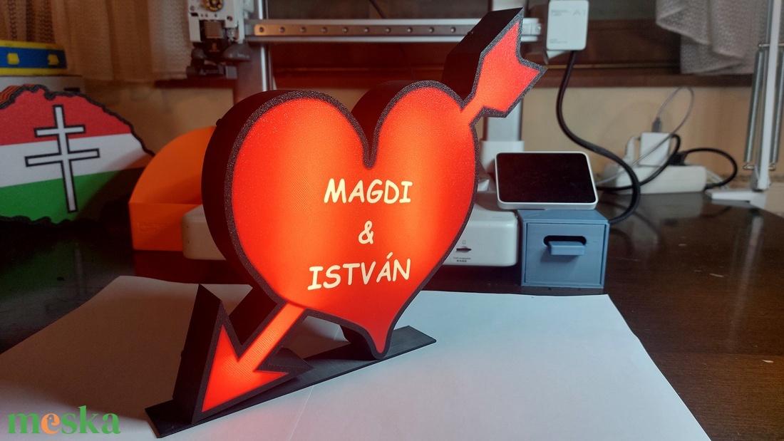 Szív nyillal hangulatlámpa. Lightbox - otthon & életmód - dekoráció - asztal és polc dekoráció - asztaldísz - Meska.hu Szív nyillal hangulatlámpa. Lightbox - otthon & életmód - dekoráció - asztal és polc dekoráció - asztaldísz - Meska.hu