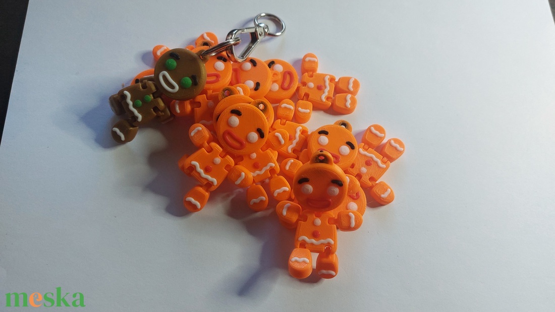 Mézeskalács ember kulcstartó 3d nyomtatott - táska & tok - kulcstartó & táskadísz - kulcstartó - Meska.hu Mézeskalács ember kulcstartó 3d nyomtatott - táska & tok - kulcstartó & táskadísz - kulcstartó - Meska.hu