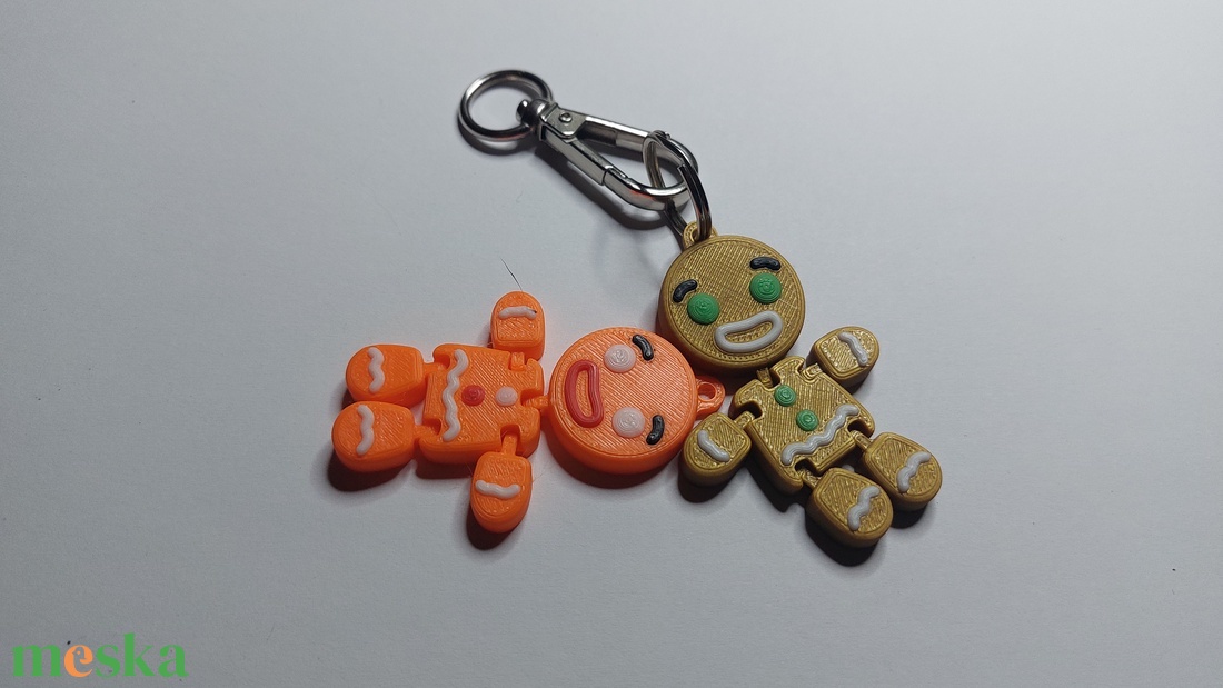 Mézeskalács ember kulcstartó 3d nyomtatott - táska & tok - kulcstartó & táskadísz - kulcstartó - Meska.hu Mézeskalács ember kulcstartó 3d nyomtatott - táska & tok - kulcstartó & táskadísz - kulcstartó - Meska.hu