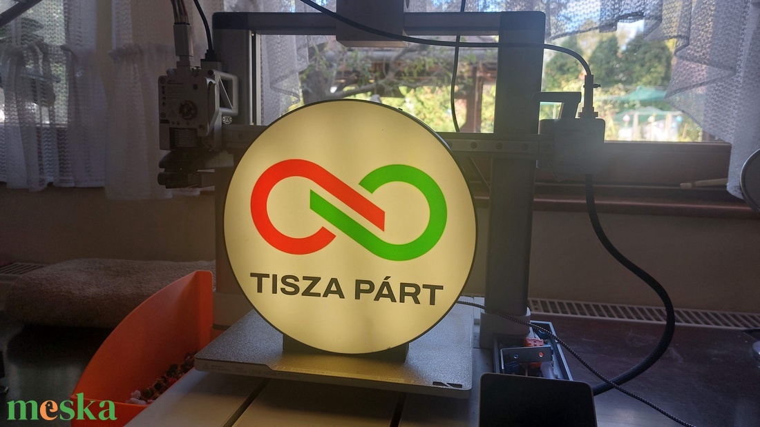 Tisza világító hangulatlámpa. Lightbox - otthon & életmód - dekoráció - asztal és polc dekoráció - asztaldísz - Meska.hu