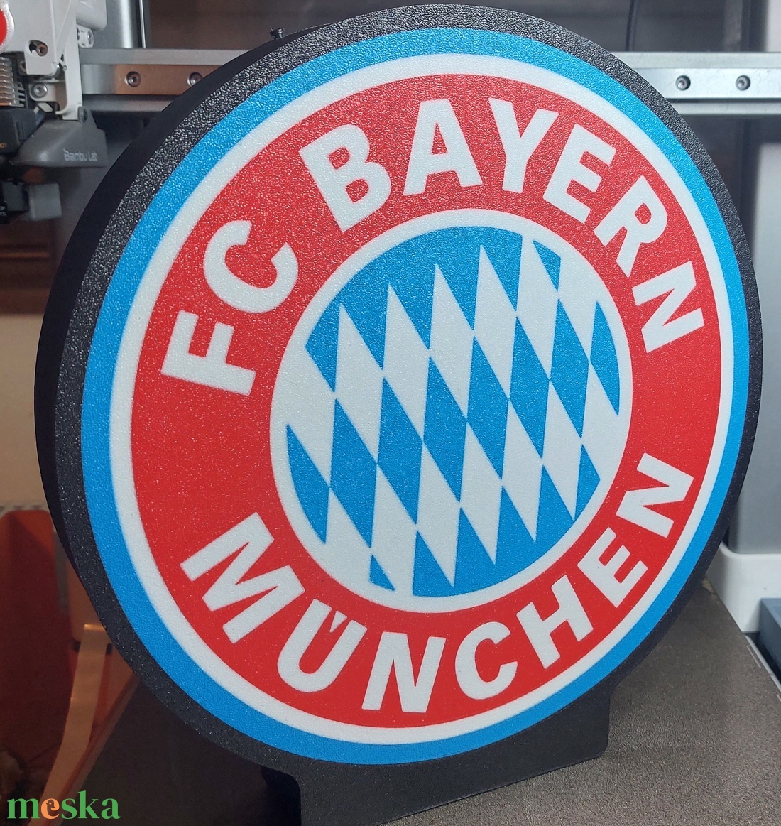 Bayern München világító hangulatlámpa. Lightbox - otthon & életmód - lámpa - hangulatlámpa - Meska.hu