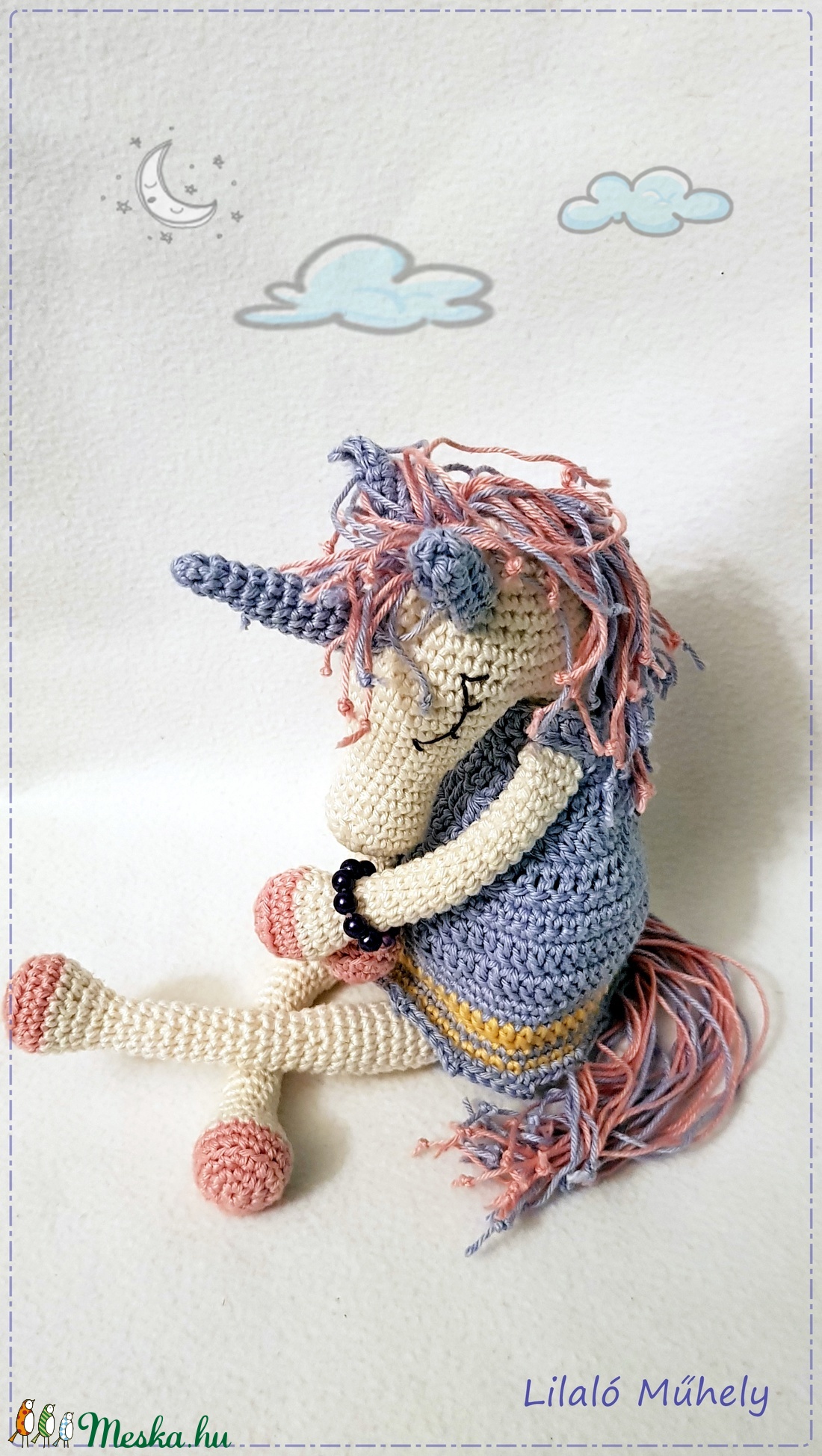 Bóbita, alvó unikornis -  - Meska.hu