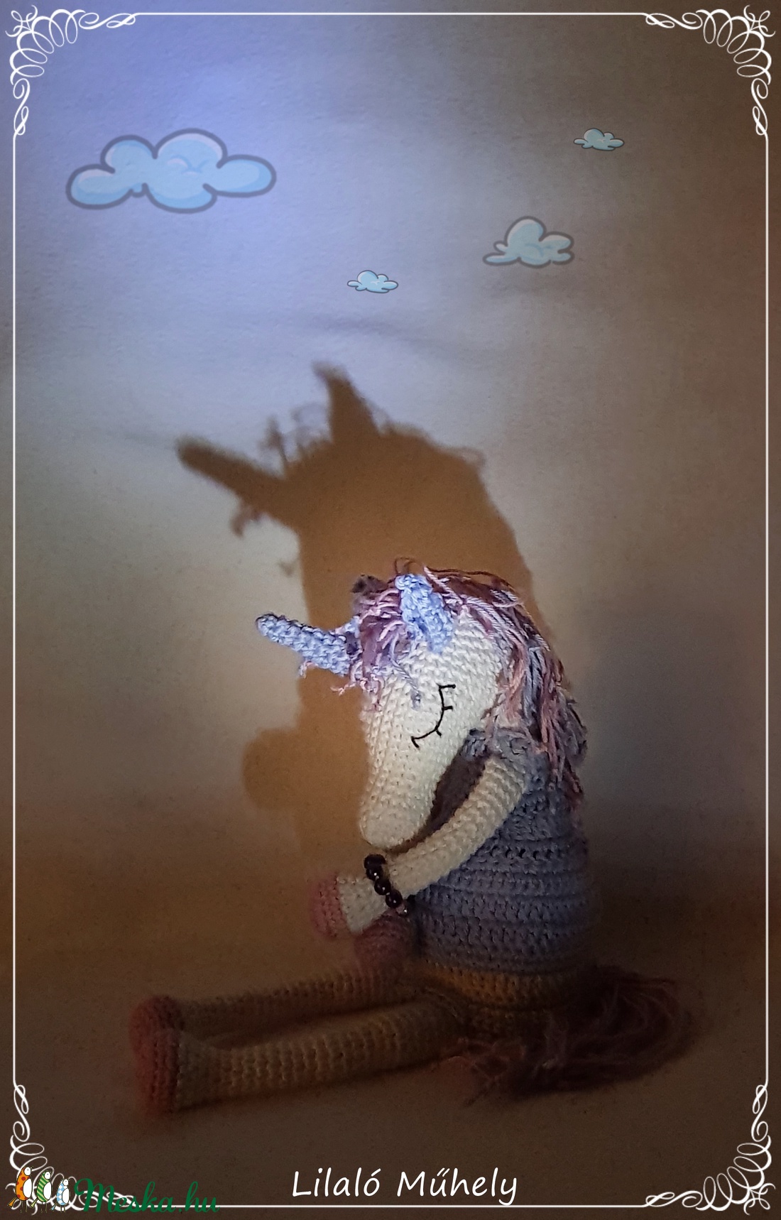 Bóbita, alvó unikornis -  - Meska.hu