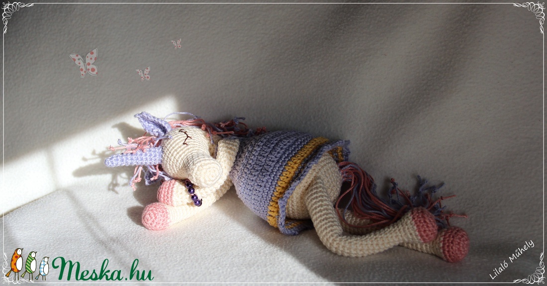 Bóbita, alvó unikornis -  - Meska.hu