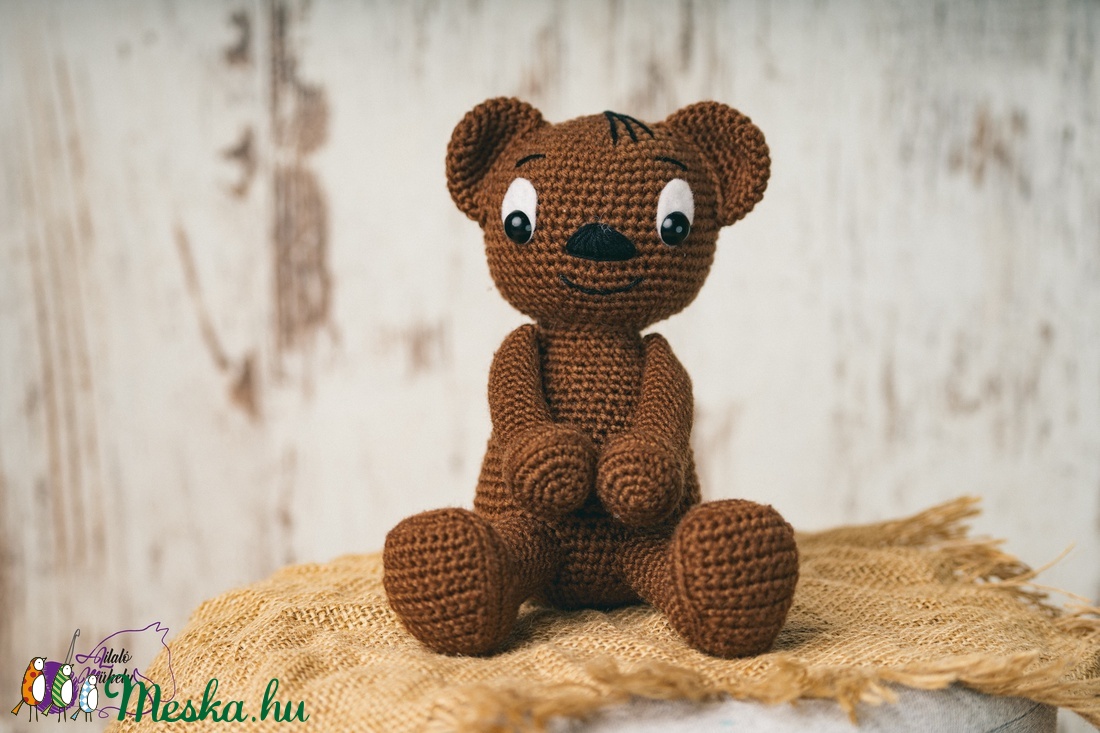 Kedves mackó - játék & sport - plüssállat & játékfigura - maci - Meska.hu