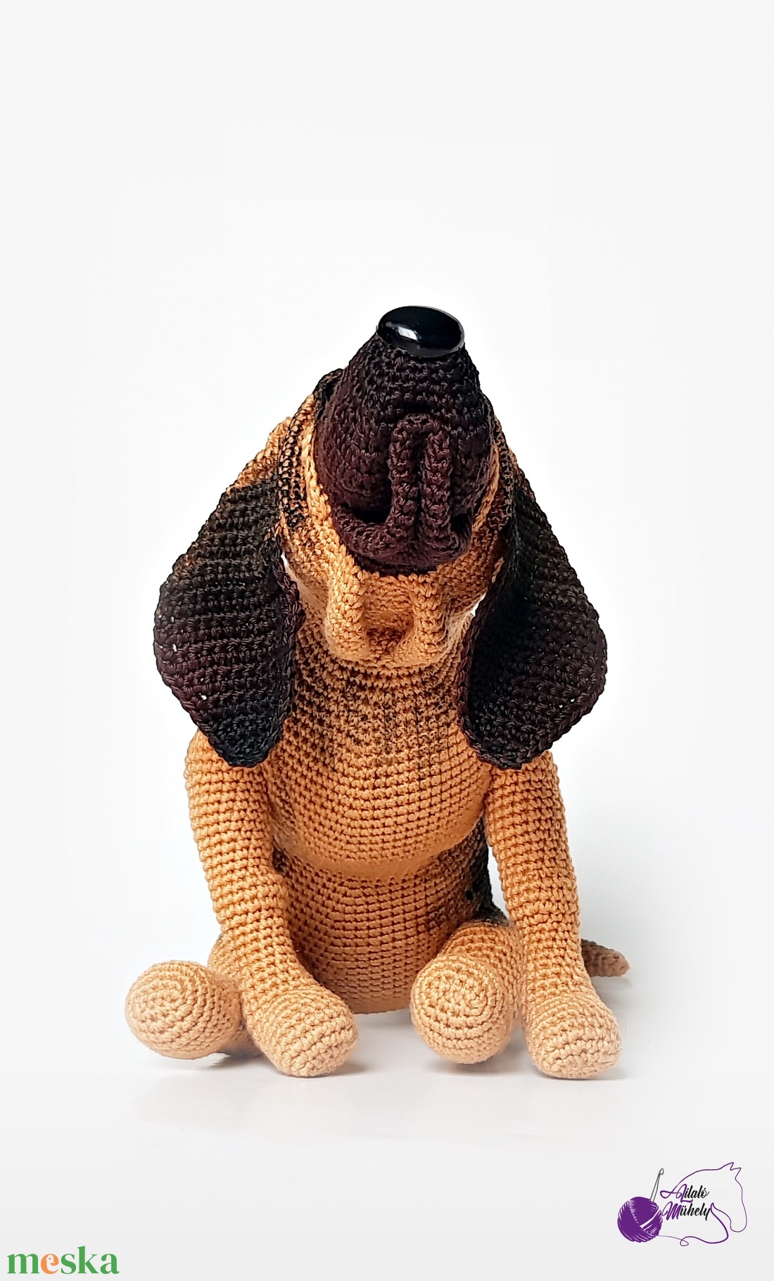 Tündi, angol véreb kutya eb - játék & sport - plüssállat & játékfigura - kutya - Meska.hu