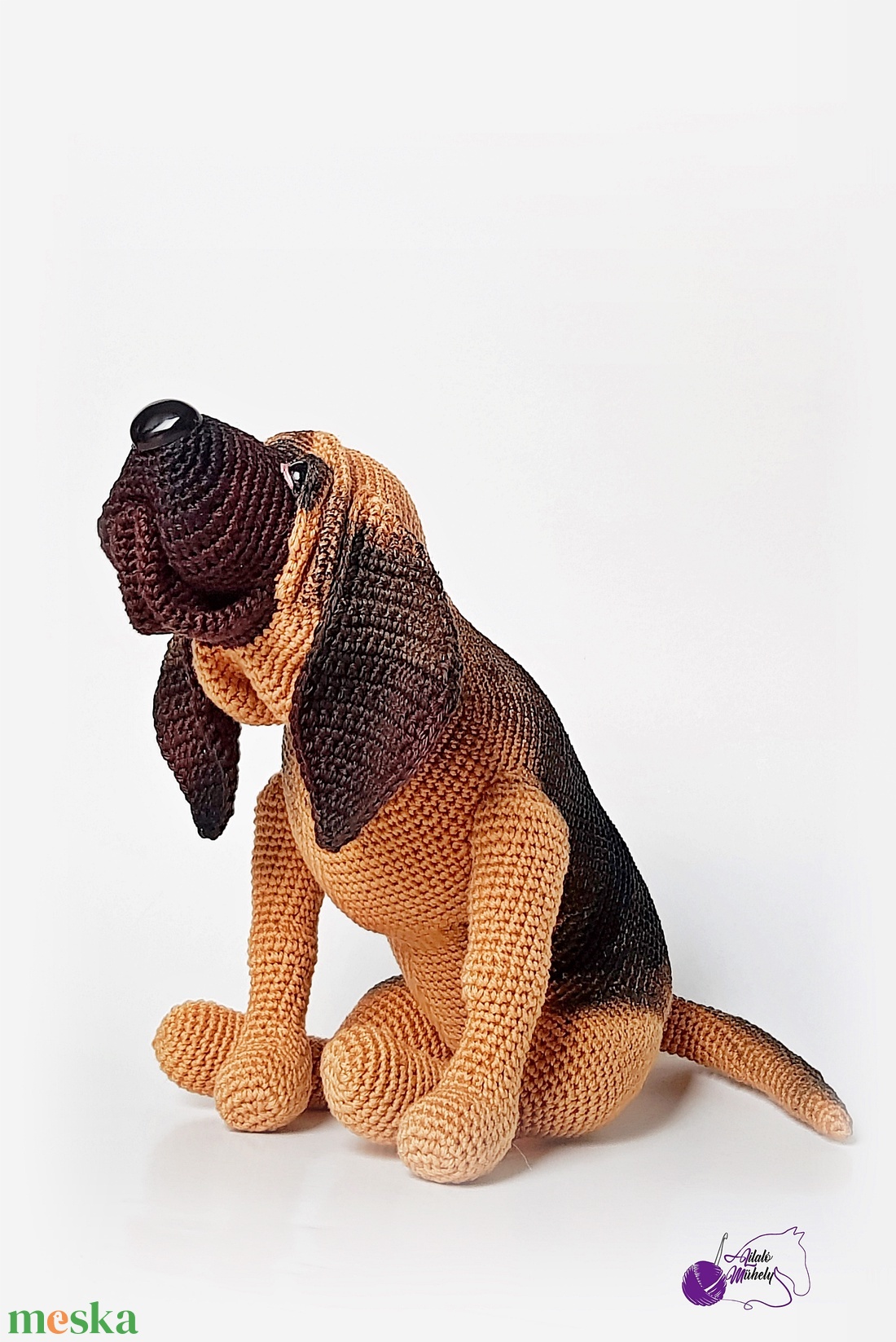 Tündi, angol véreb kutya eb - játék & sport - plüssállat & játékfigura - kutya - Meska.hu