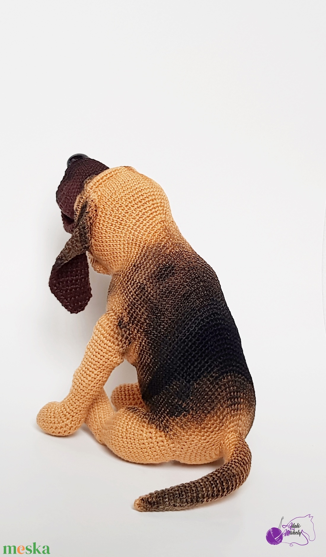 Tündi, angol véreb kutya eb - játék & sport - plüssállat & játékfigura - kutya - Meska.hu