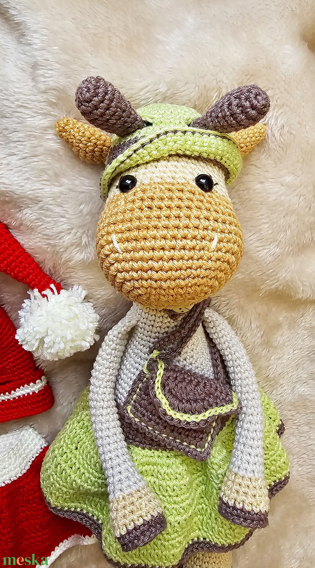 Zsiráf - játék & sport - plüssállat & játékfigura - zsiráf - Meska.hu