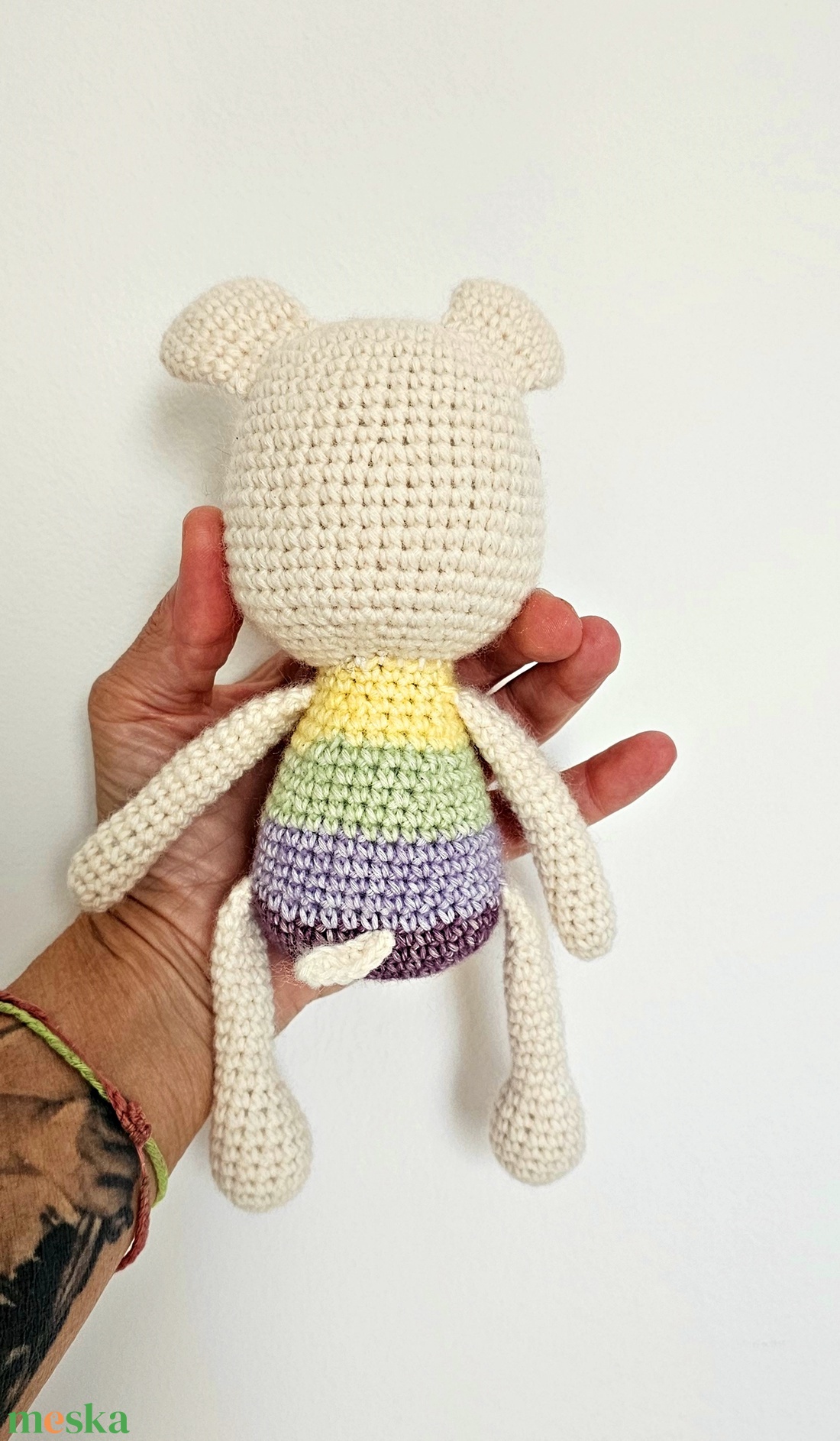 Színes kutya - játék & sport - plüssállat & játékfigura - kutya - Meska.hu