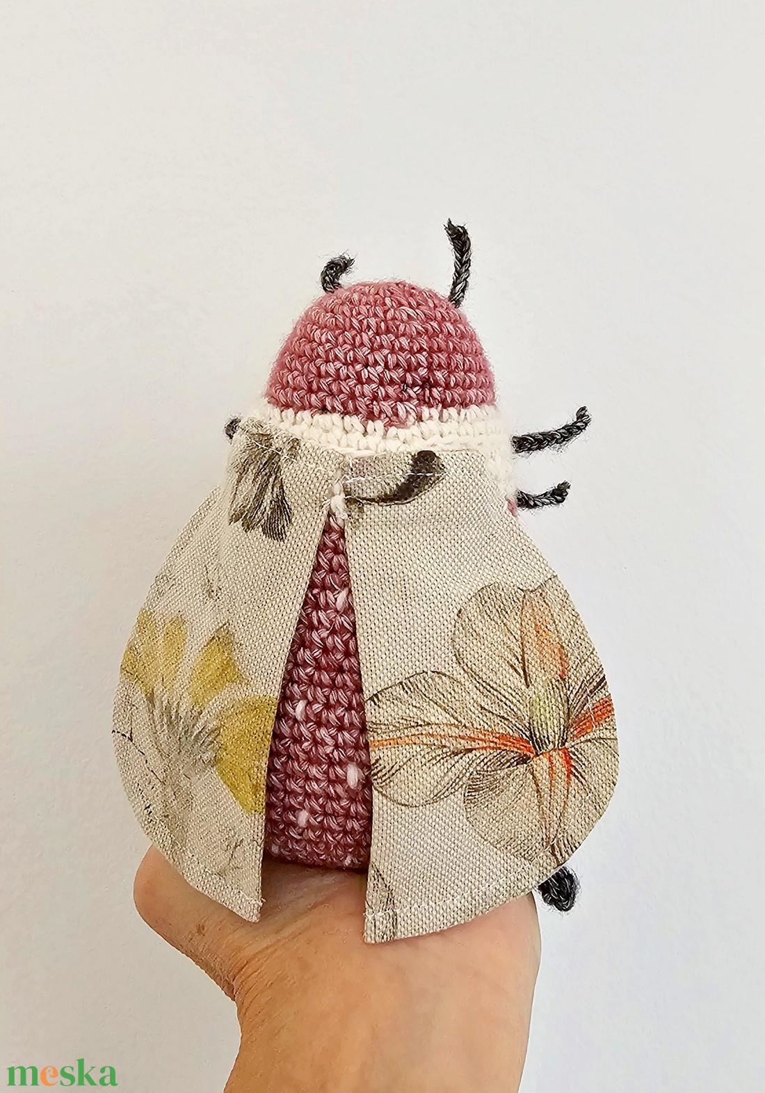 Horgolt bogárka - játék & sport - plüssállat & játékfigura - más figura - Meska.hu