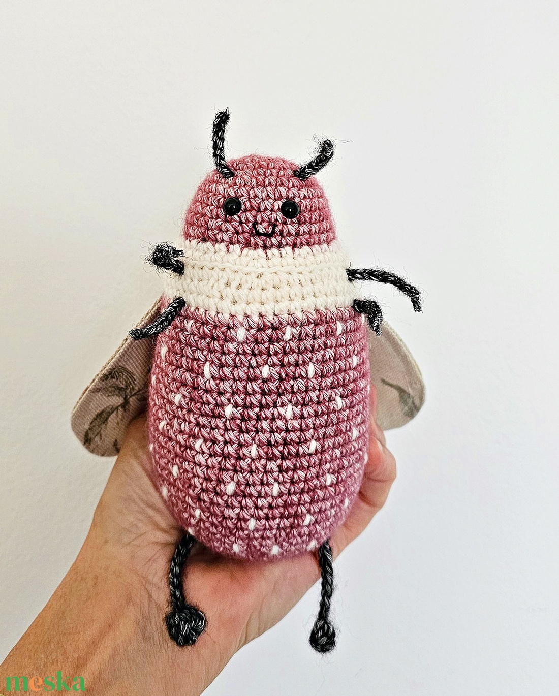 Horgolt bogárka - játék & sport - plüssállat & játékfigura - más figura - Meska.hu