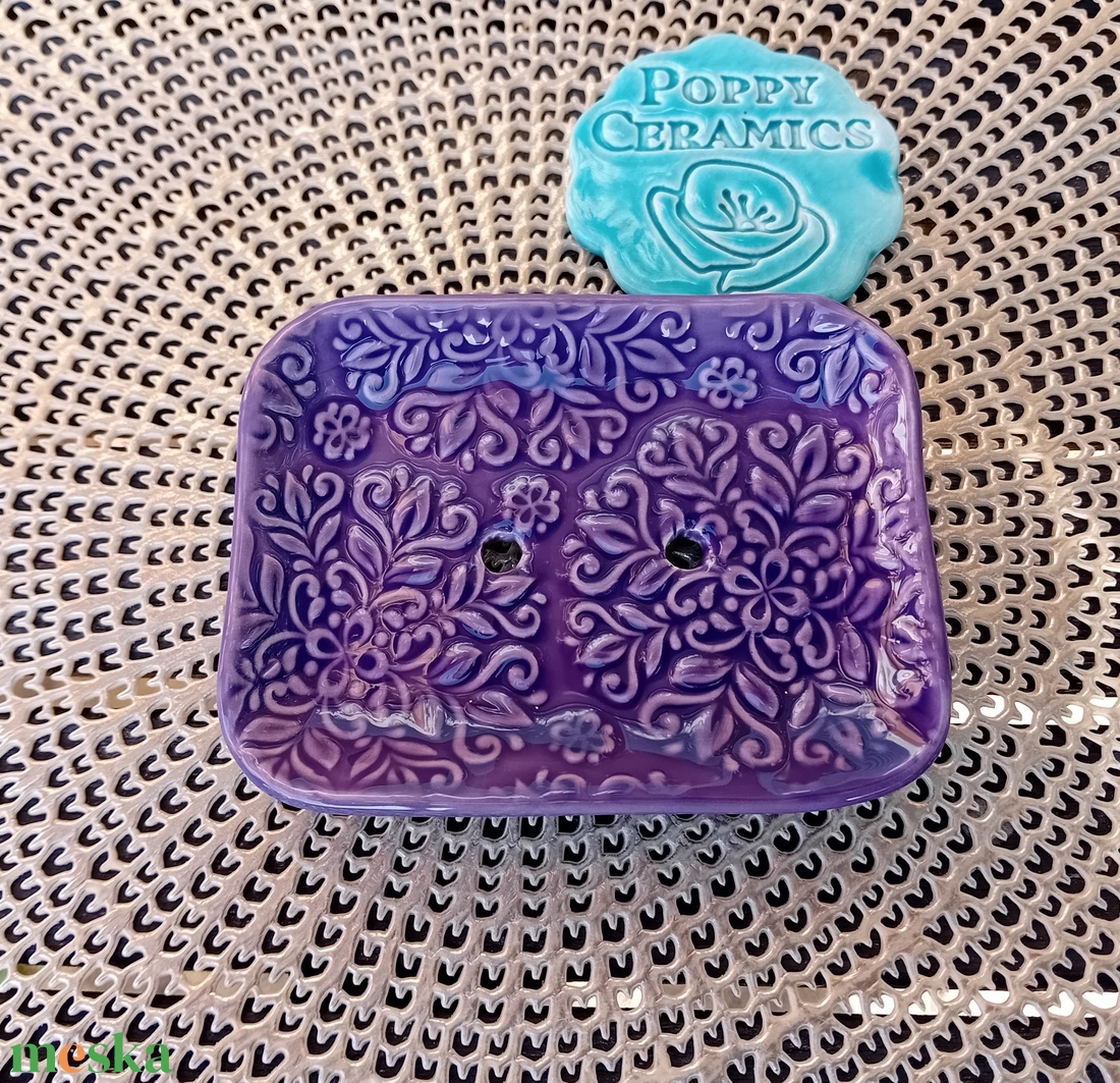 Mandala mintás kerámia szappantartó, lila - otthon & életmód - fürdőszoba - szappantartó - Meska.hu Mandala mintás kerámia szappantartó, lila - otthon & életmód - fürdőszoba - szappantartó - Meska.hu