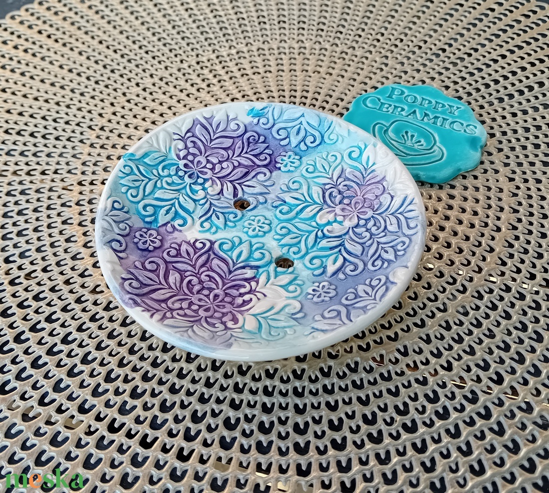 Mandala mintás kerámia szappantartó, lila-türkiz - otthon & életmód - fürdőszoba - szappantartó - Meska.hu Mandala mintás kerámia szappantartó, lila-türkiz - otthon & életmód - fürdőszoba - szappantartó - Meska.hu