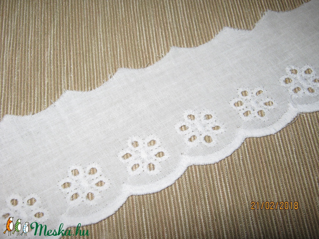 Madeira csipke 5,5 cm-es - kellékek & szerszámok - méteráru - Meska.hu