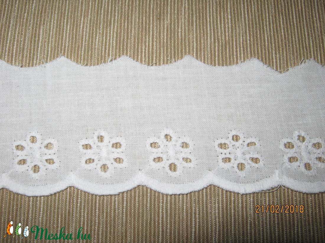 Madeira csipke 5,5 cm-es - kellékek & szerszámok - méteráru - Meska.hu