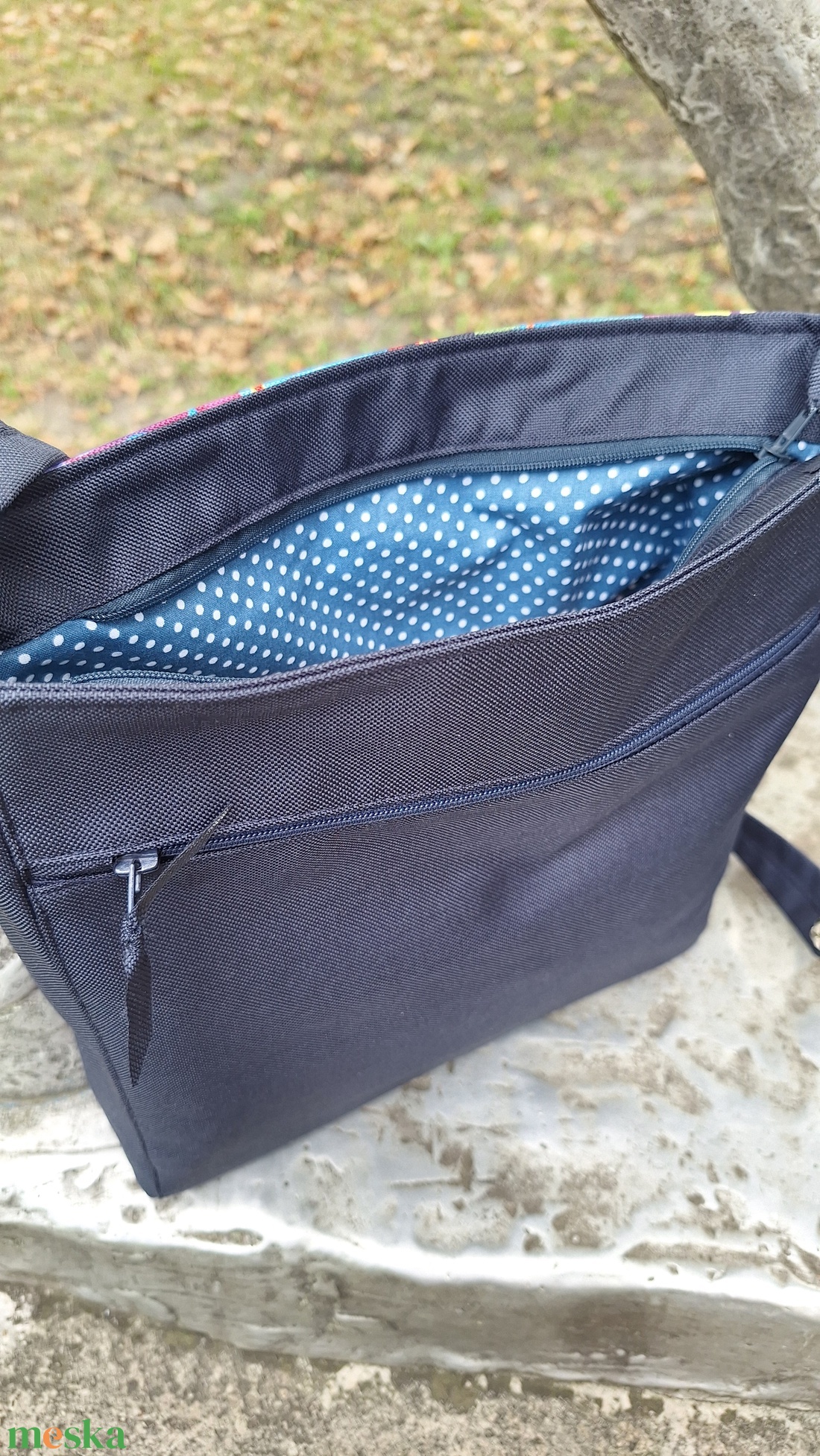 Panka váll/crossbody táska - táska & tok - kézitáska & válltáska - válltáska - Meska.hu