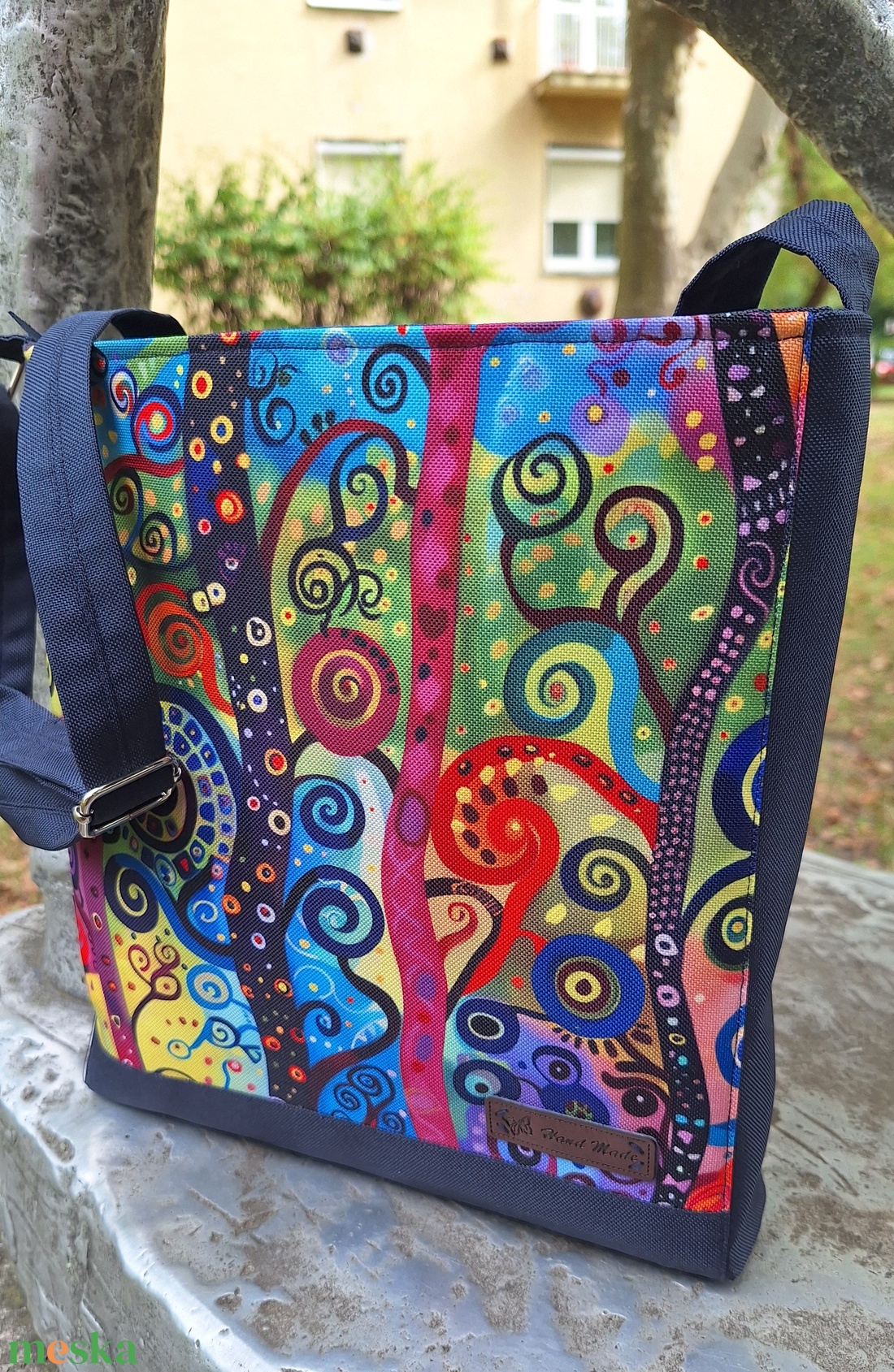 Panka váll/crossbody táska - táska & tok - kézitáska & válltáska - válltáska - Meska.hu