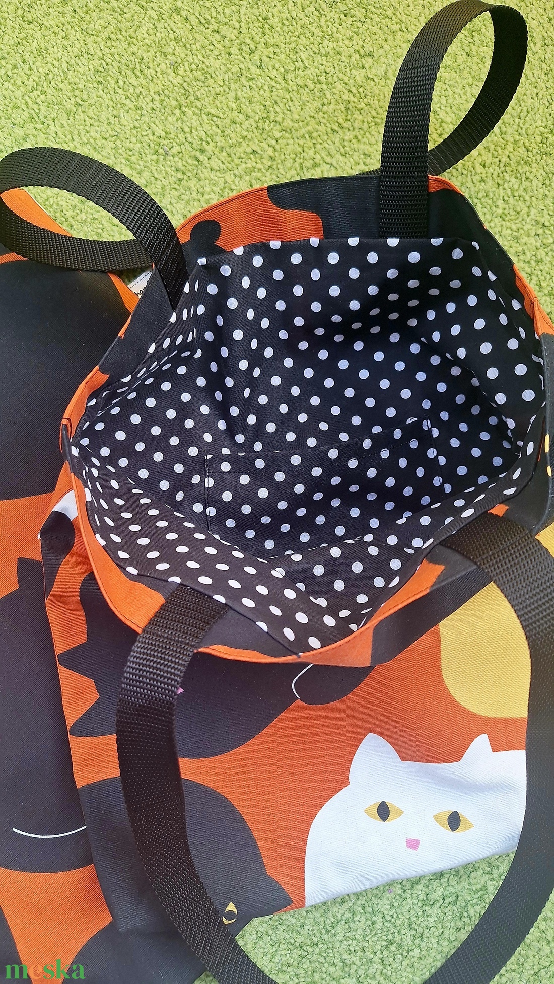 Vászontáska, shopper táska, szatyor - táska & tok - bevásárlás & shopper táska - shopper, textiltáska, szatyor - Meska.hu