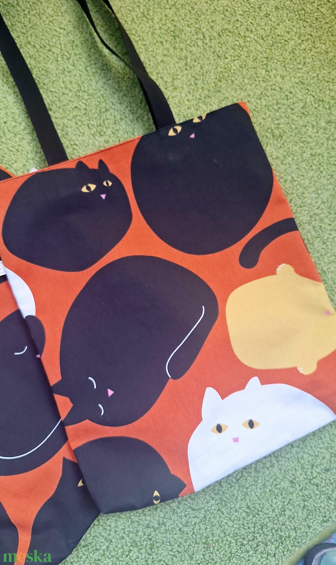 Vászontáska, shopper táska, szatyor - táska & tok - bevásárlás & shopper táska - shopper, textiltáska, szatyor - Meska.hu