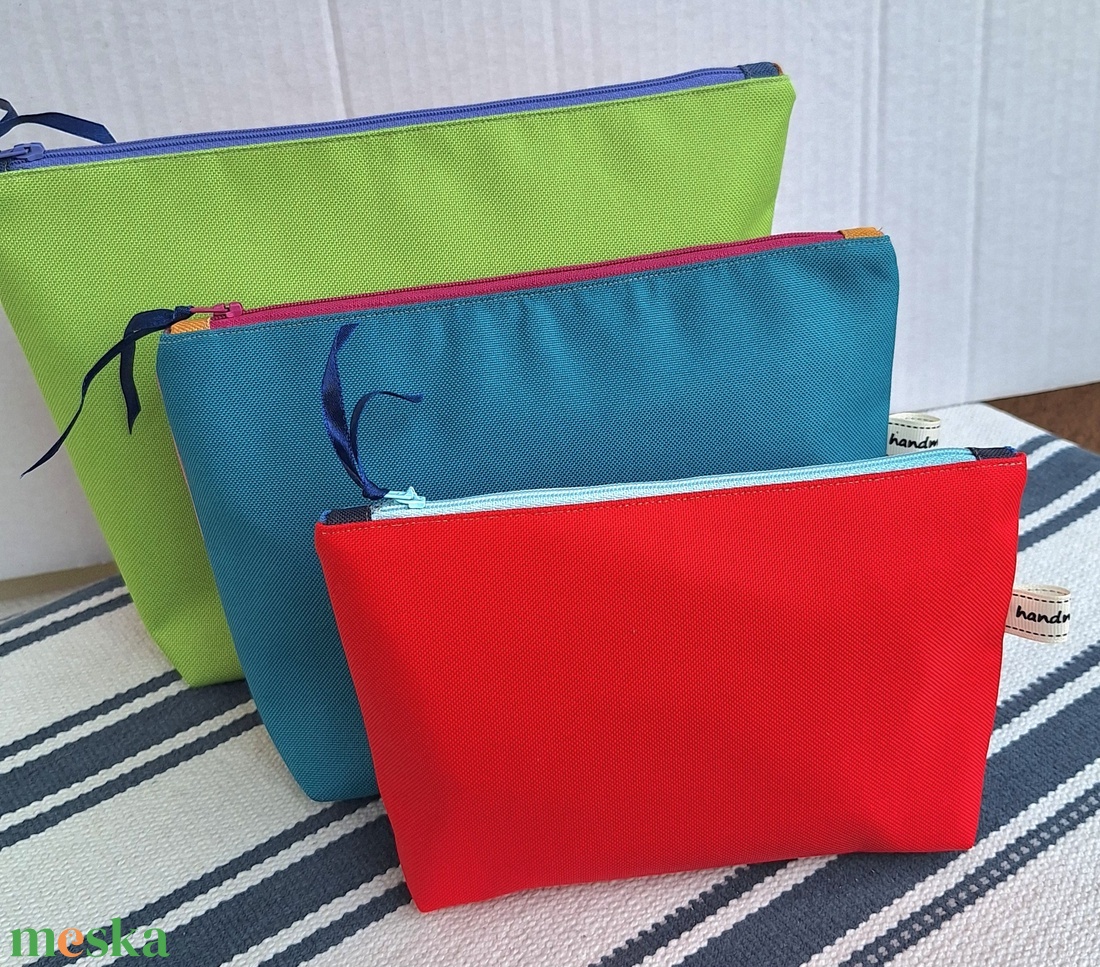 Colors - Neszesszer garnitúra 3 darabos - táska & tok - neszesszer - Meska.hu