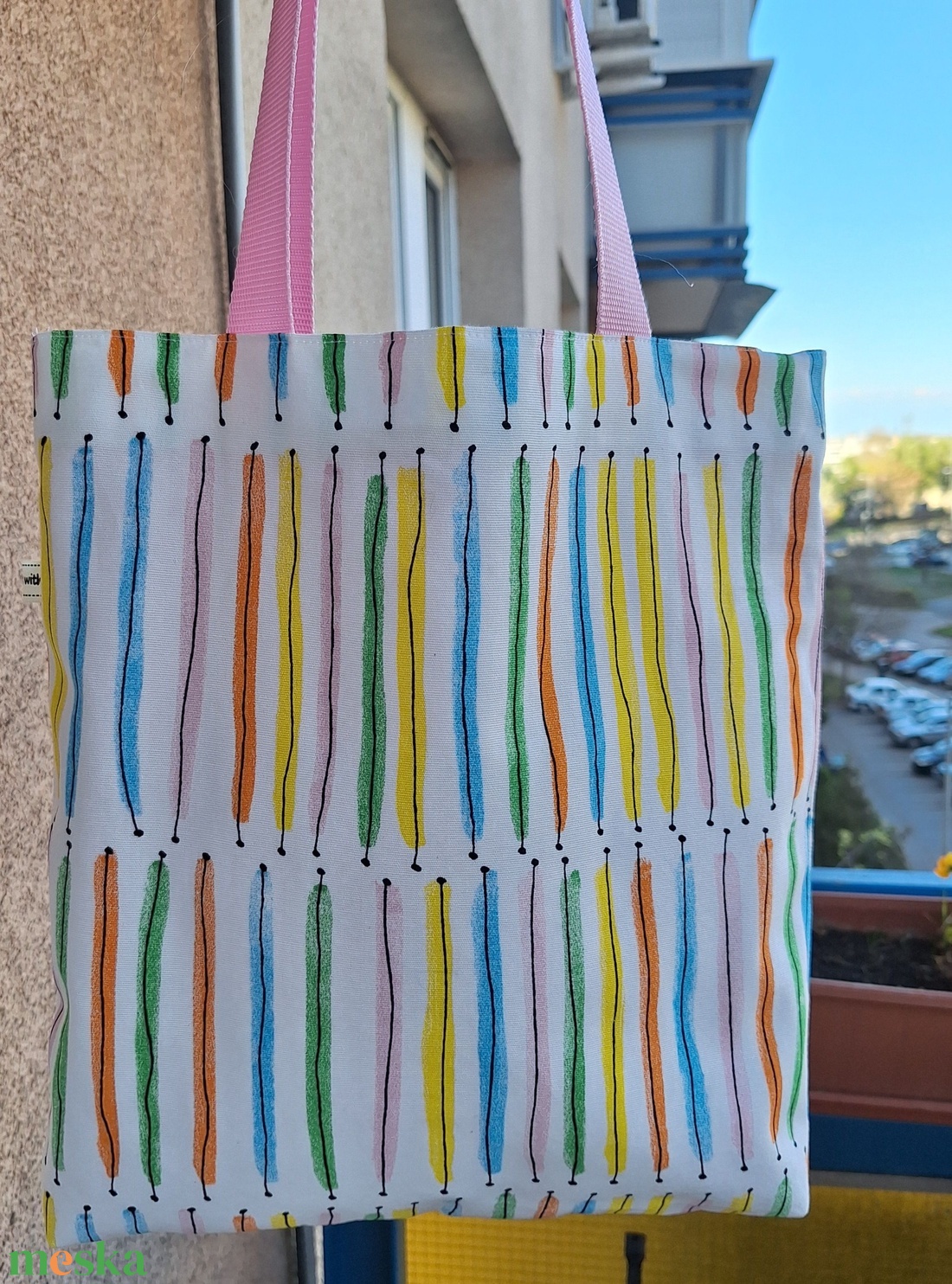 Vászontáska, shopper táska, szatyor - táska & tok - bevásárlás & shopper táska - shopper, textiltáska, szatyor - Meska.hu