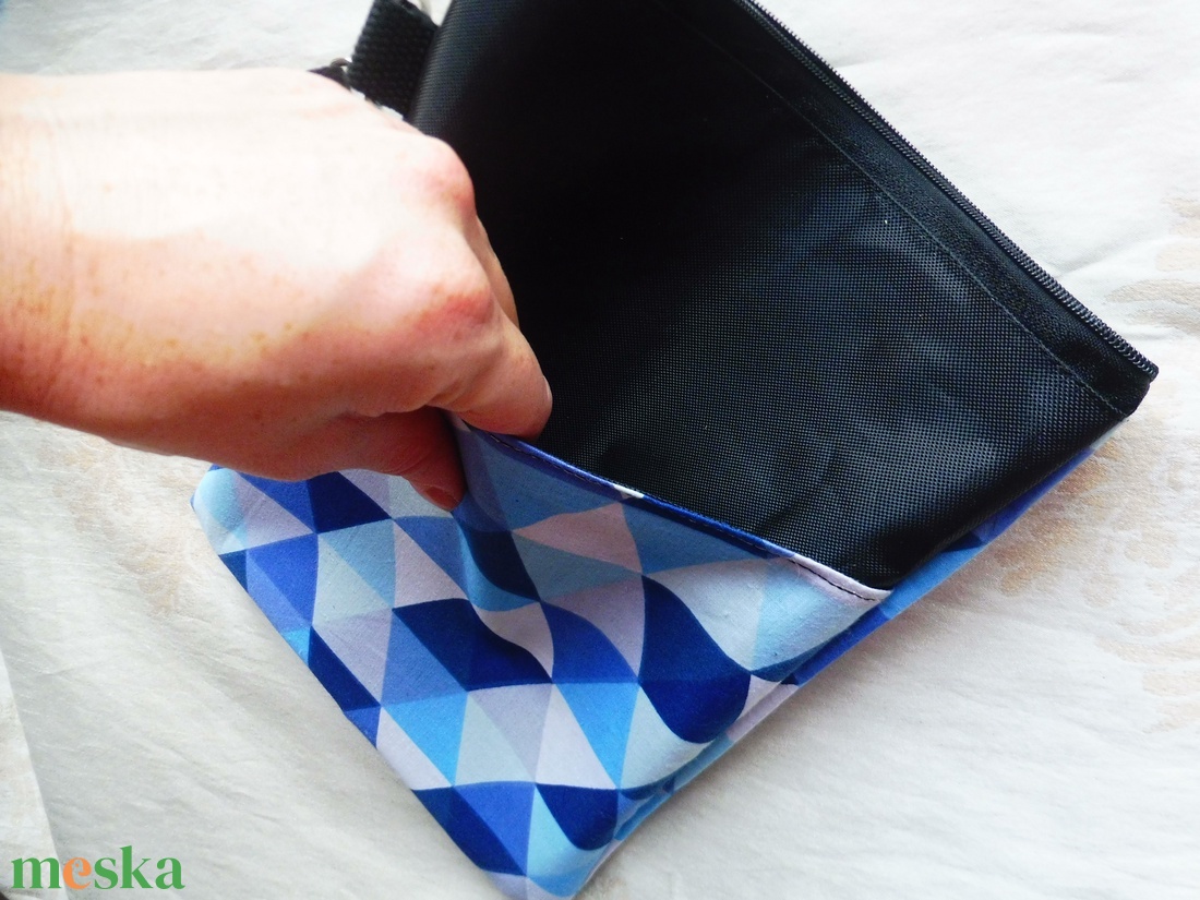 Kék mintás könyvtok és ebook olvasó - könyv & zene - könyvtok - Meska.hu