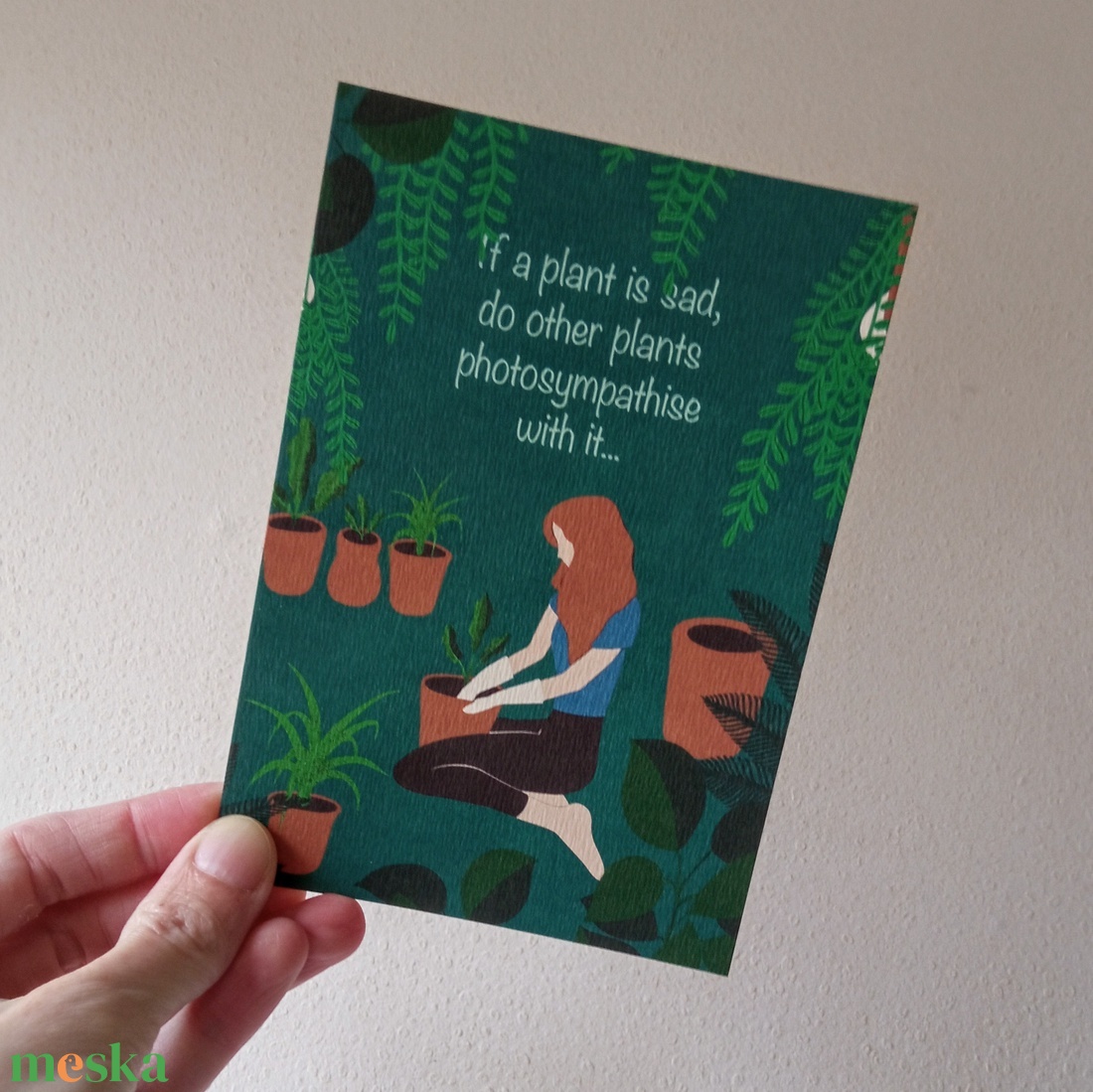 Növényültető lány - képeslap - művészet - grafika & illusztráció - digitális - Meska.hu Növényültető lány - képeslap - művészet - grafika & illusztráció - digitális - Meska.hu