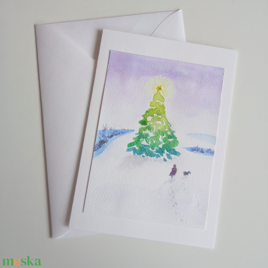 Akvarell karácsonyi képeslap/üdvözlőlap - karácsony - karácsonyi ajándékozás - karácsonyi képeslap, üdvözlőlap, ajándékkísérő - Meska.hu Akvarell karácsonyi képeslap/üdvözlőlap - karácsony - karácsonyi ajándékozás - karácsonyi képeslap, üdvözlőlap, ajándékkísérő - Meska.hu