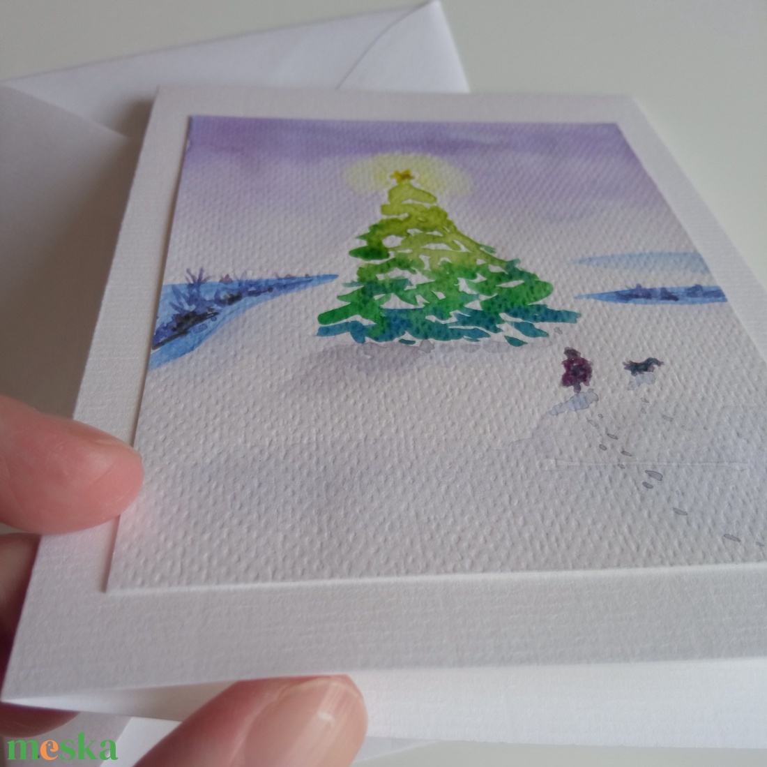 Akvarell karácsonyi képeslap/üdvözlőlap - karácsony - karácsonyi ajándékozás - karácsonyi képeslap, üdvözlőlap, ajándékkísérő - Meska.hu Akvarell karácsonyi képeslap/üdvözlőlap - karácsony - karácsonyi ajándékozás - karácsonyi képeslap, üdvözlőlap, ajándékkísérő - Meska.hu