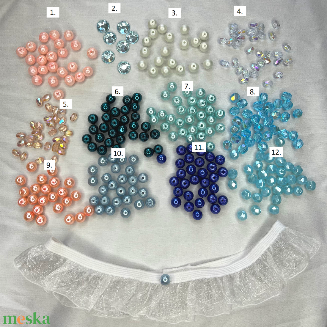 Mini gyöngyös harisnyakötő - esküvő - kiegészítők - harisnyatartó & valami kék - Meska.hu Mini gyöngyös harisnyakötő - esküvő - kiegészítők - harisnyatartó & valami kék - Meska.hu