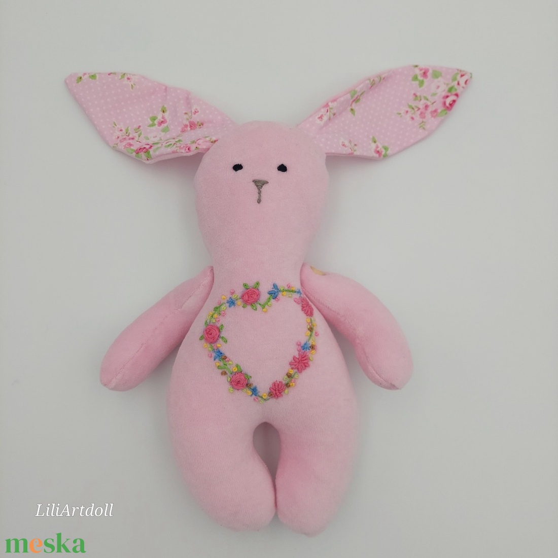 Hímzett nyuszó - játék & sport - baba & babaház - baba - Meska.hu