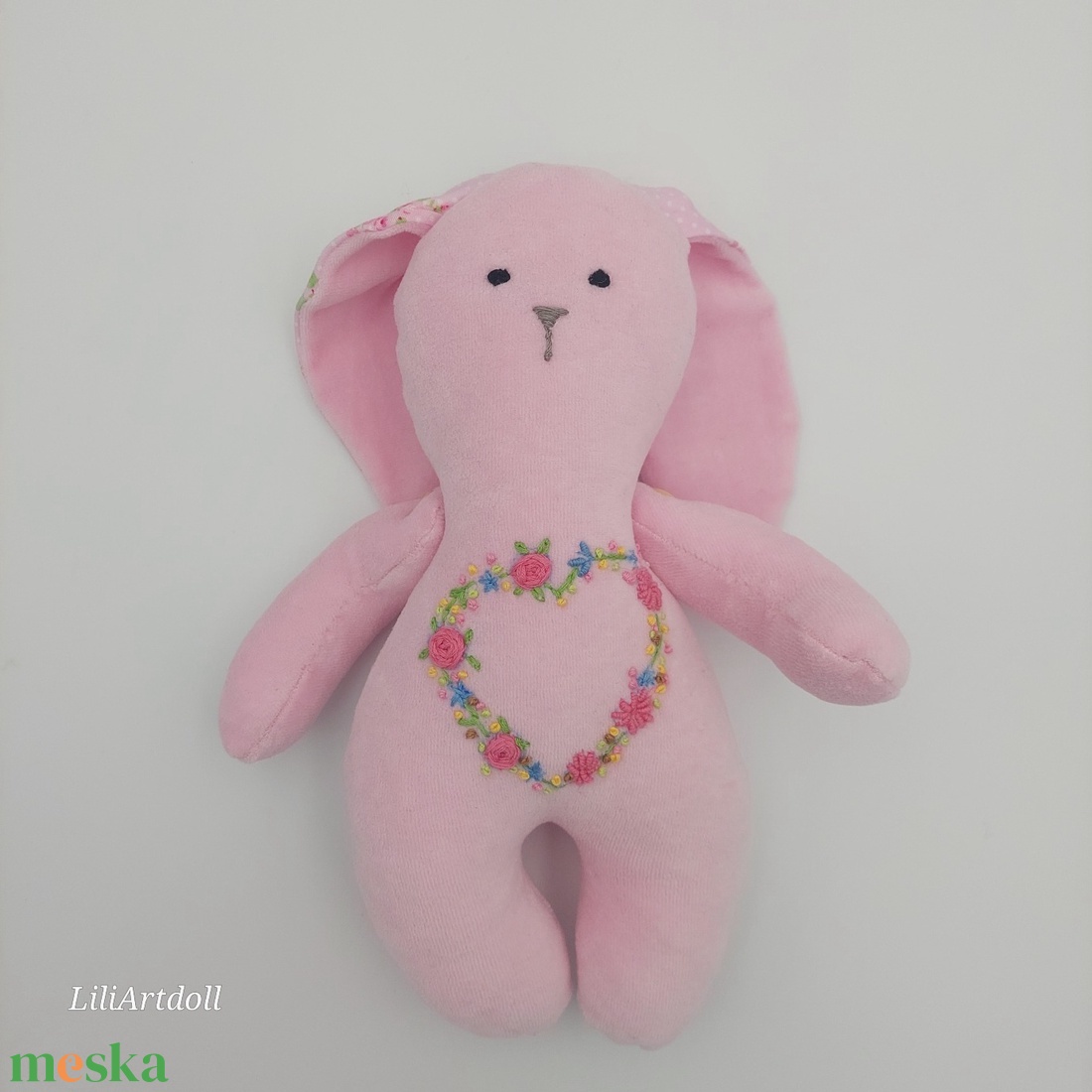 Hímzett nyuszó - játék & sport - baba & babaház - baba - Meska.hu