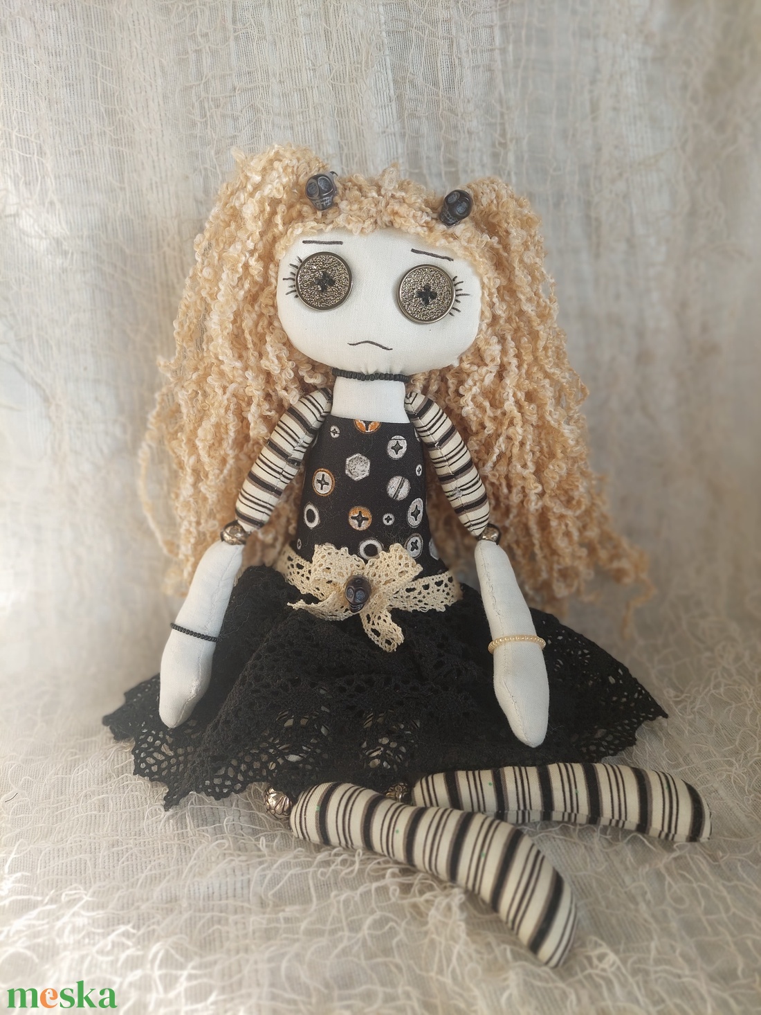 Egyedi dekorbaba - otthon & életmód - dekoráció - dísztárgy - Meska.hu