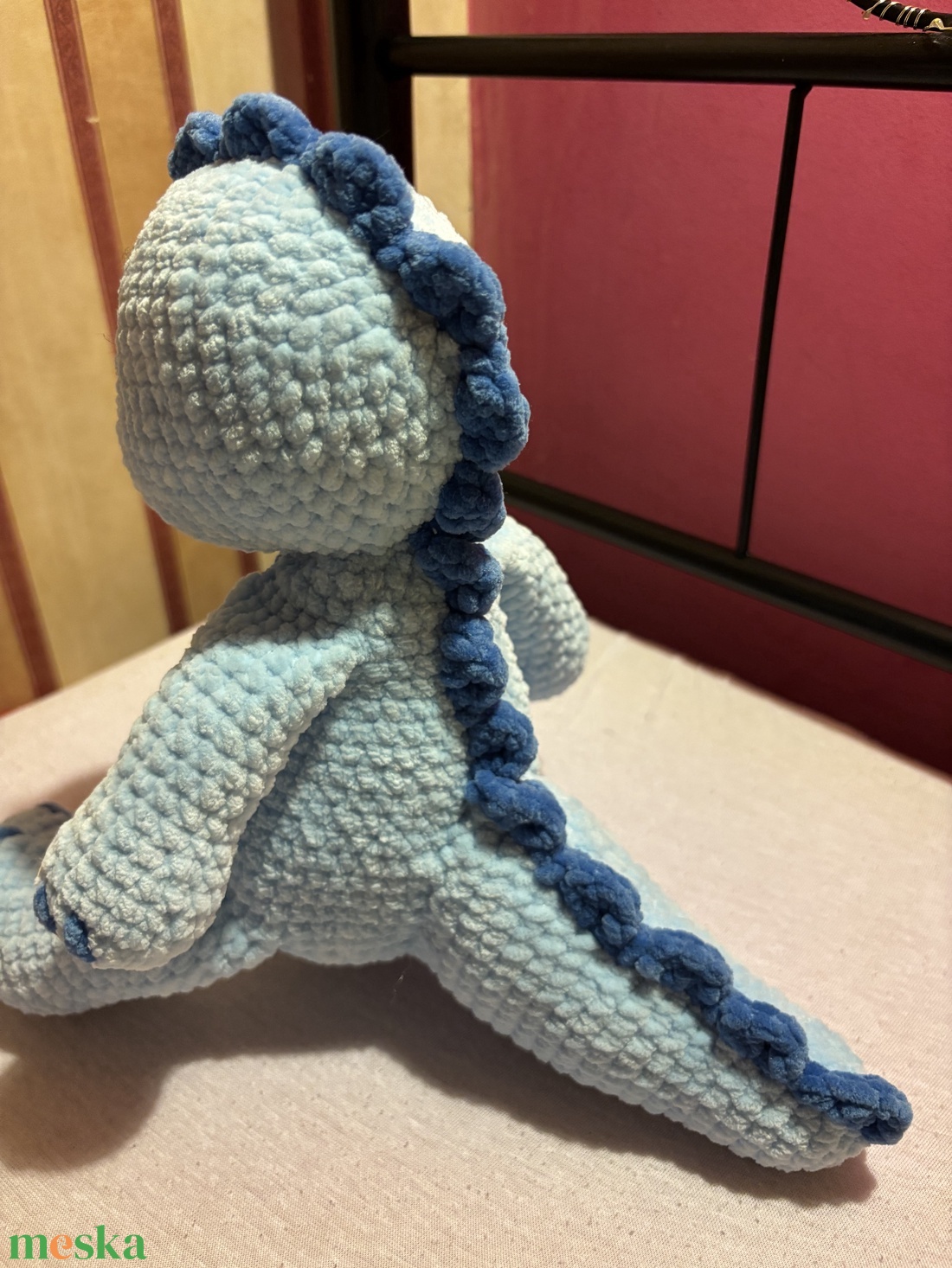 Horgolt dínó - játék & sport - plüssállat & játékfigura - plüss dínók - Meska.hu