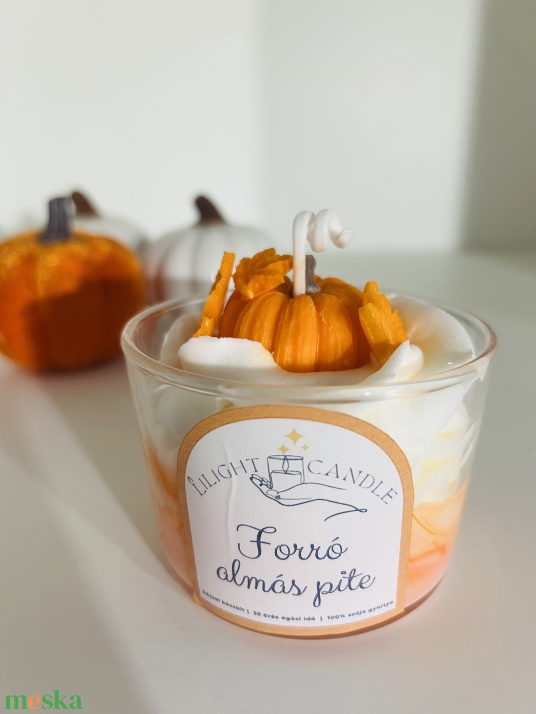 Forró almás pite illatú őszi gyertya - otthon & életmód - gyertya, illat, aroma - illatviasz - Meska.hu Forró almás pite illatú őszi gyertya - otthon & életmód - gyertya, illat, aroma - illatviasz - Meska.hu