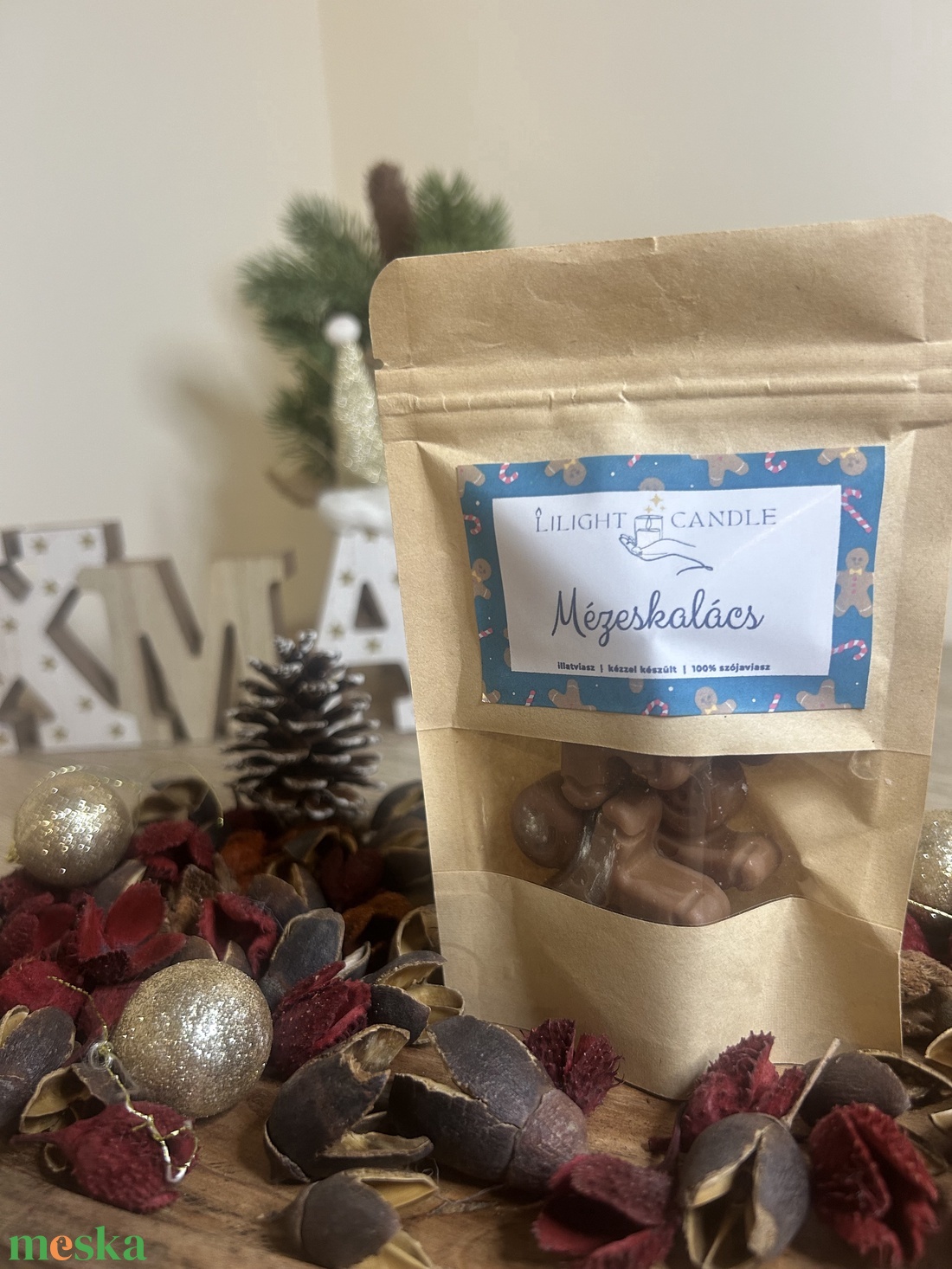 Mézeskalács illatú illatviasz - otthon & életmód - gyertya, illat, aroma - illatviasz - Meska.hu