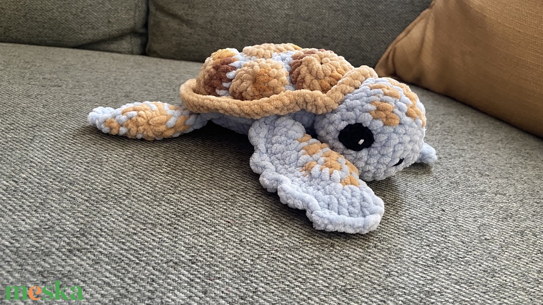 Plüss teknős - játék & sport - plüssállat & játékfigura - teknős - Meska.hu