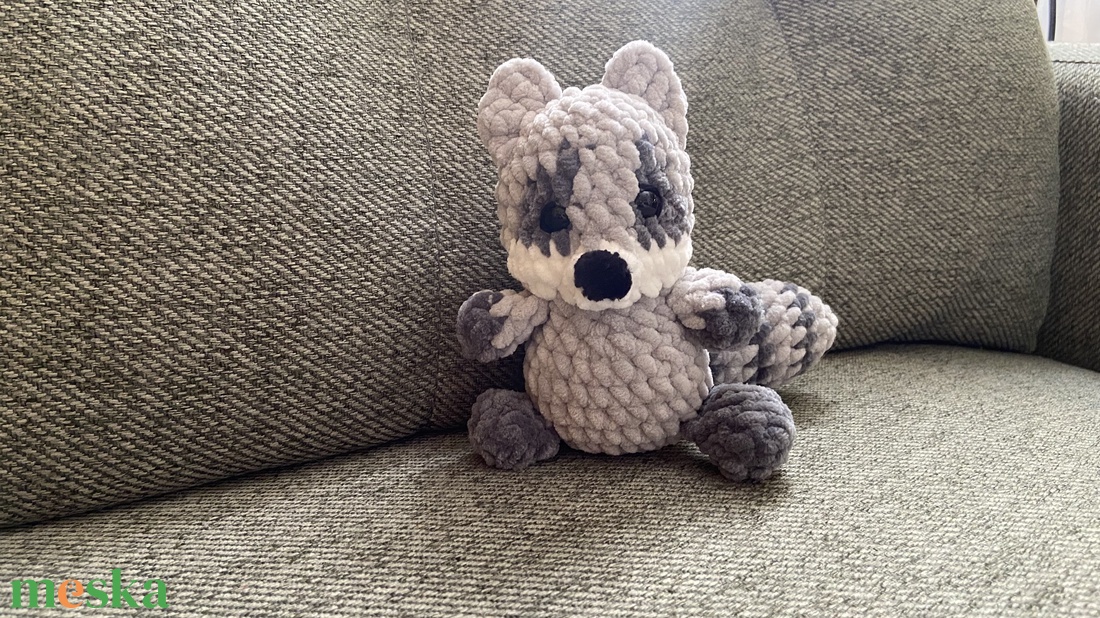 Plüss mosómedve - játék & sport - plüssállat & játékfigura - maci - Meska.hu